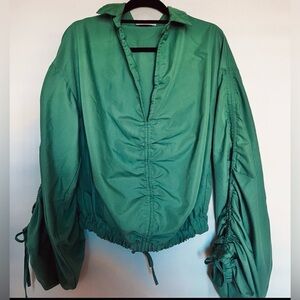 Highlight Green Women's Top Blouse